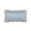 Misty Ombre fringe cushion