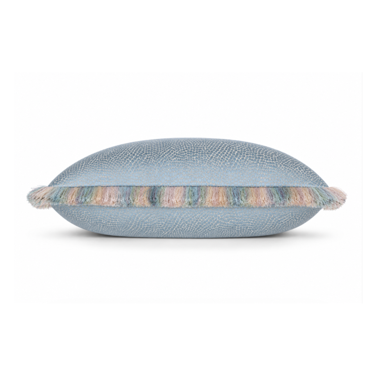 Misty Ombre fringe cushion