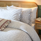 The Eden Leaf Reversible Cotton Duvet Set