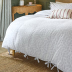 The Eden Leaf Reversible Cotton Duvet Set