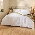 The Willow Ruffle Cotton Duvet Set