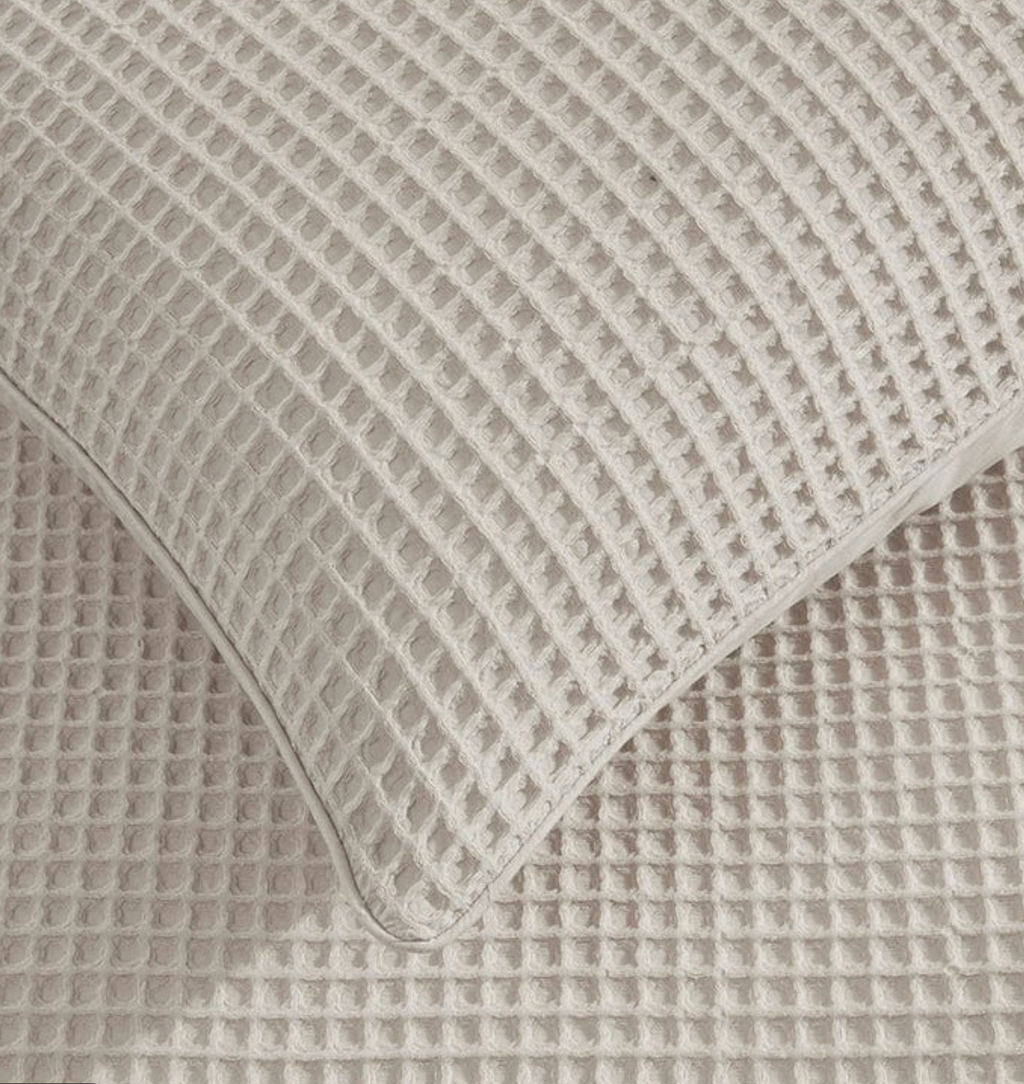 Mara Waffle Duvet Cover Set