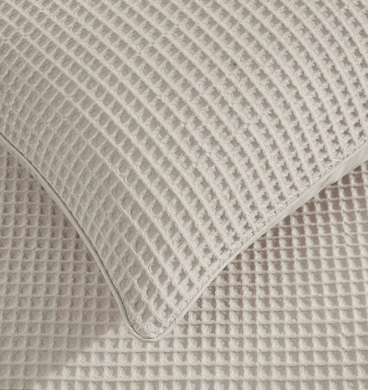 Mara Waffle Duvet Cover Set