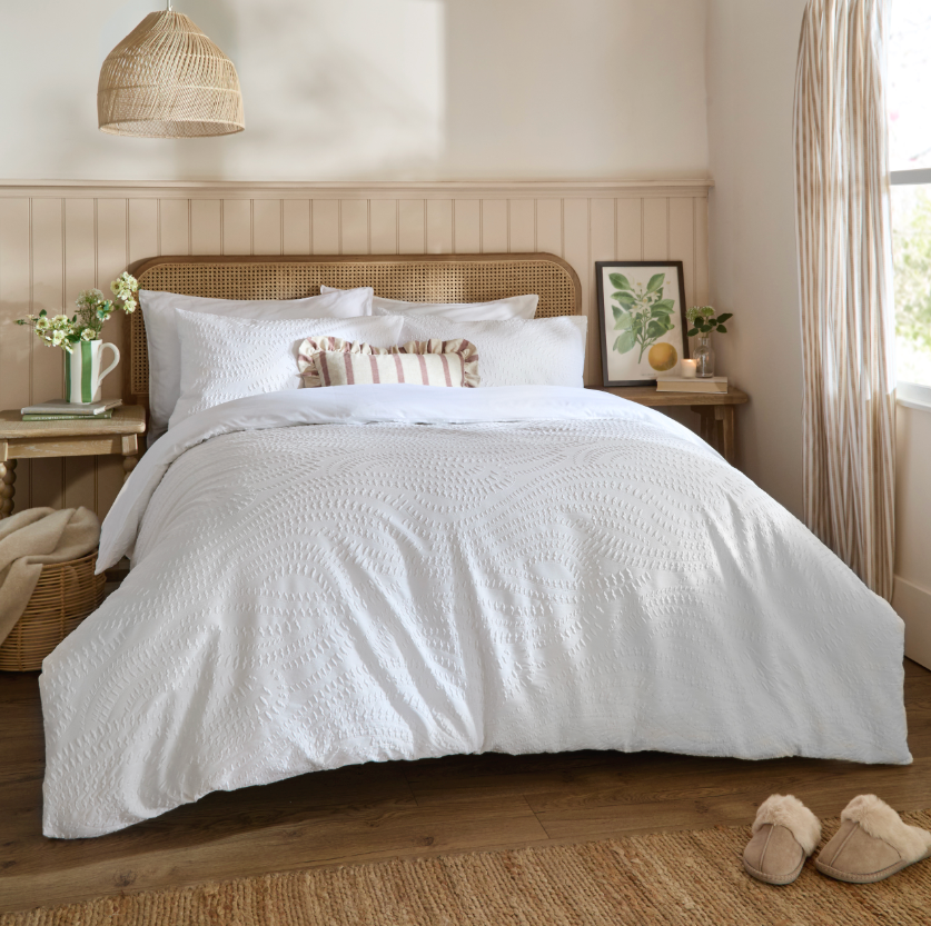 The Eva Textured Duvet Set