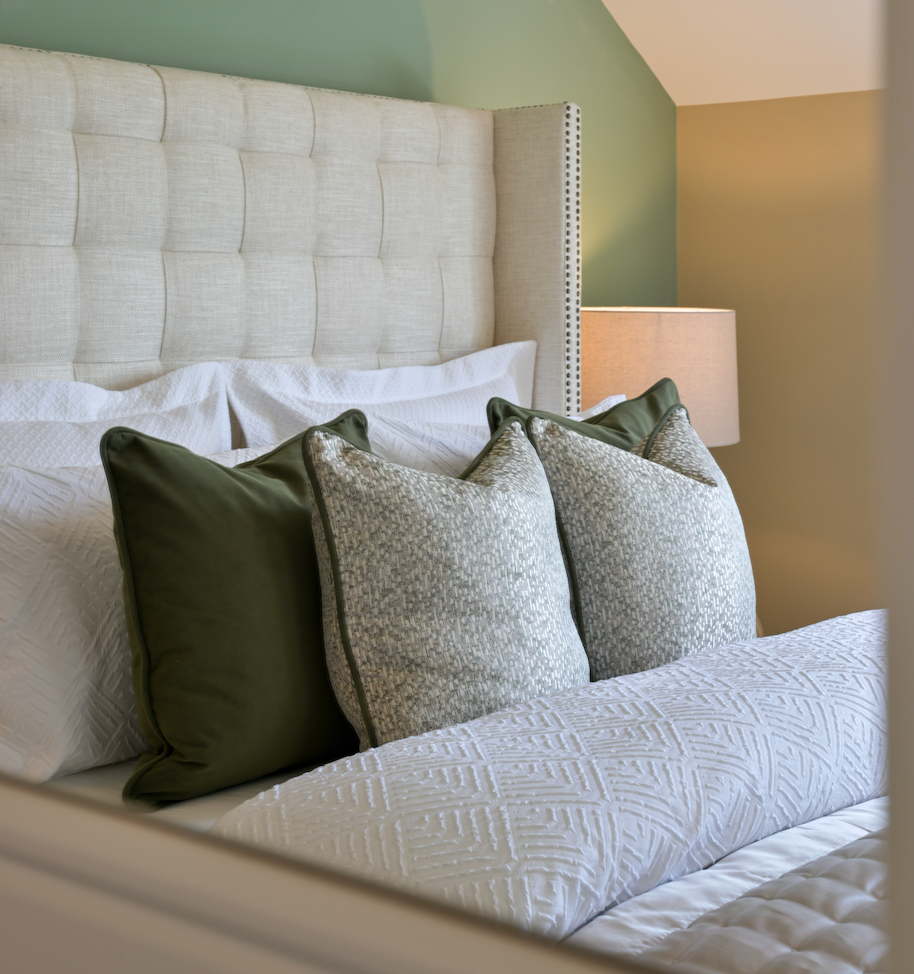 Sage Shimmer Cushion