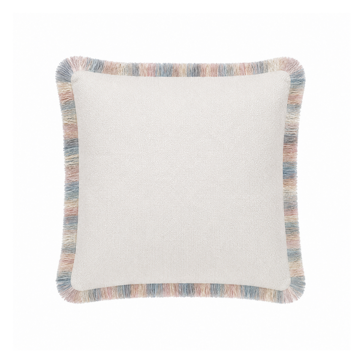 The Pastel Ombre Fringe Cushion