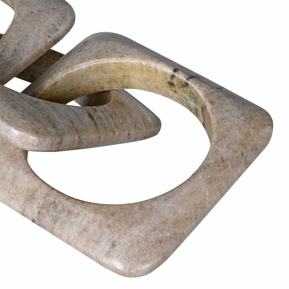 Provence Marble Link Sculpture